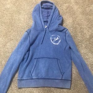 PINK blue hoodie